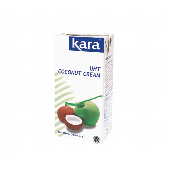Kara UHT coconut cream 1 litre carton